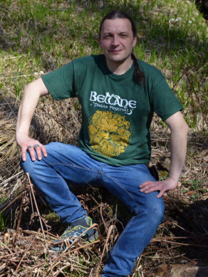 T-shirt "Greenman" - immagine 4